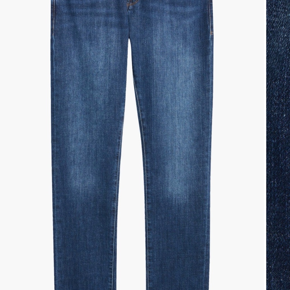 Frame Denim Men's Straight Jeans in Deep Blue